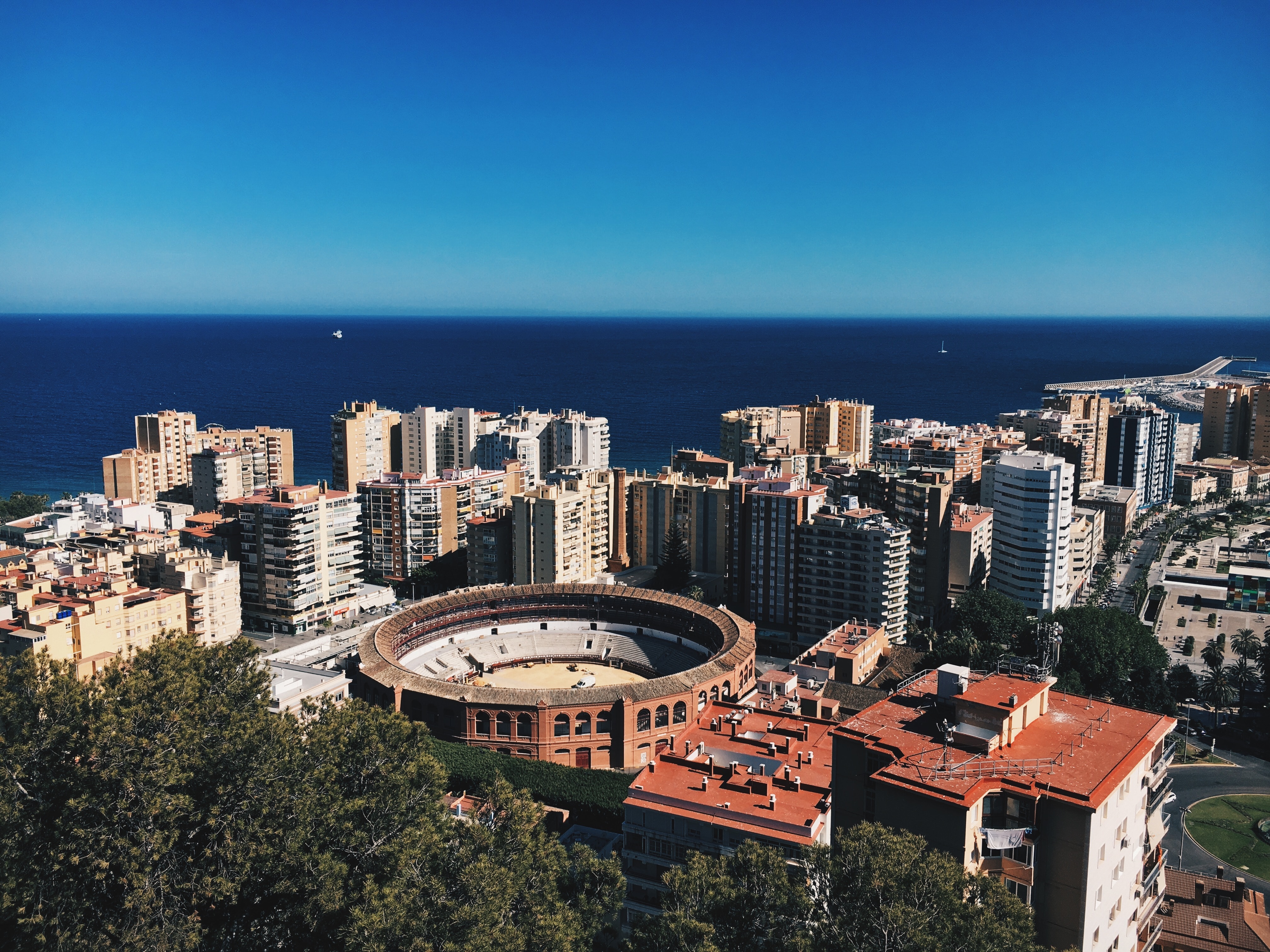 Gibralfaro y centro Malaga